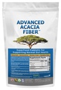 Advanced Acacia Fiber Powder 16oz Organic Soluble Fiber Leaky Gut Repair Powder. Přírodní doplněk pro Gut zdraví, Regularita, trávicí omlazení