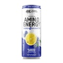 Optimum Nutrition Amino Energy Sparkling Hydration Drink, Electrolytes, Caffeine, Amino Acids, BCAA, Sugar Free, Blueberry Lemonade, 12 Fl Oz, 1 počet (balení May Vars)