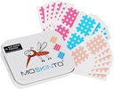 Moskinto The Original Mosquito Itch Relief Patches for Kids & Dospělí, Bug Bite Patches Soothe Otok & Svědění, Anti Itch Bug Bite Relief, Sací nástroj Alternative, Rodinný balíček, 42 Počet