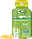 Konsyl Gut Health Prebiotic - Probiotické Fiber Gummies - Pomáhá podporovat stravitelné zdraví + - Vegetarian Fiber Supplement Gummies pro Adults - 56 Počet
