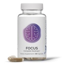 InfiniWell Focus Doplněk - Průlom Nootropní - Podpora zdraví mozku a pracovní paměti - Optimalizace denního neurologického zpracování, Duševní ostrost, Energie a kognitivní funkce (30 Kapsle)