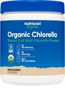 Nutricost Organic Chlorella Powder 8oz - 3000mg Per Serving - Non- GMO, gluten zdarma