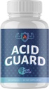 Acid Guard - Plant- based Digestive Supplementary with Calcium Carbonate - Helps in Periodic Acid Reflux - Podporuje požití a pomoc při spálení srdce - 30- Day Supply - Paleo - Keto - 60 Ct
