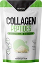 Probase Nutrition Kolagen Peptides Powder (typ I, III) pro kůži vlasy nehtový kloub, hydrolyzované pro lepší Collagen Absorpce, Non- GMO ověřené, Keto Friendly a gluten Free, bílá, 16 Oz