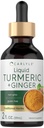 Carlyle Turmeric a Ginger Drops 2 fl oz cr124; dodatek s Black Pepper cr124; Vegan, Non- GMO, gluten zdarma