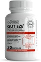 Rawleigh Gut Eze: 30 Kapsle, Každý den Vegetariánská Probiotika pro muže a ženy, 1 bilion CFU / Cap, na bázi mikrobiometrů, SCFA Production + Gut, Digestive, Imunity, Appetite & Lipid Support, Non- GMO
