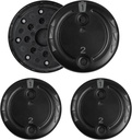 2 Balíčky (16 Pcs) Unitron Wax Guards Cerushield Disk v2.0 098-0445 pro phonak, Příslušenství pro naslouchací pomůcky Voskové filtry, Phonak Podpora sluchu Filters Wax Guard