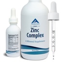 Anderson Ionic Zinek Complex, Tekuté kapky pro imunitní podporu, 15 mg zinek sulfát per Serving, Vyvážené stopové minerální dietní dodatek pro ženy, muže, 60 Služeb, 2oz láhev