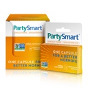 Himalaya PartySmart, 10 Jednotlivé kapsle - Alkohol Breakdown Játra Podpora pro lepší ráno po pití - Plant based, Vegan, Non- GMO, Gluten Free, Klinicky studoval