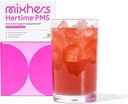 MIXHERS Hertime PMS - Hormonální podpora pro ženy - PMS & Menstrual Comfort - s Chasteberry, Peony Roots, Sibiřský ženšen - Doplněk pro ženy - 15 Nápojové balíčky - Sugar Free - Granátové mango