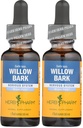 Herb Pharm Willow Bark Liquid Extract for Minor Pain - 1 Ounce (DWILL01) (Balení po 2)