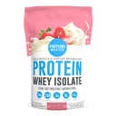 Přístavy Master CFM Syrovátka izolovaný proteinový prášek, 2 LB, 23g Nízký karb, nízký tuk, Cold- zpracované, rychlé absorbování, růst svalů a podpora obnovy (Jahody & Cream)