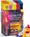 KEY NUTRIENTS 40 Pack Multivitamin Hydration Packets - 5 Delicious Flavors - Electrolytes Powder Packets No Sugar - No Calories, Gluten Free, Keto - 40 Služeb - Made in USA