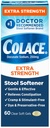 Colace Extra Strength Stool Softener for Gentle Effective Constolly Relief, # 1 Doctor Doporučené Stool Softener Brand, 250 mg Docusate Capsules, 60 Počet balení po 1)