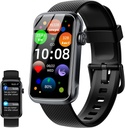 Smart Watch, 1.47 "HD Smartwatch pro muže ženy s 24 sportovní módy, IP68 Vodotěsný Fitness Tracker s 24 / 7 srdeční frekvence / spánek / SPO2 monitor, Step Tracker, Pedometr, Activity Tracker pro Android iOS