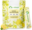 JOSPACE Electrolyte Drink Mix s čajem Polyfenoly CLANE124; Rychlá hydratace & Electrolytes Boost CLANE124; Non- GMO, Vegan, gluten- Free CLANE124; Lemon Tea, 16 Servings