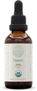 HerbEra Neem B60 Alcohol- Free Bylinný extrakt tinktura, Koncentrované kapalné kapky přírodní USDA Organic (Azadirachta Indica) Sured Leaf (2 fl oz)