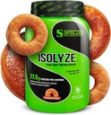 Druh Nutriční izolace syrovátkový prášek, 100% syrovátkový izolát pro budování svalů, 27,5g protein per Scoop, No Cukr & Nízký tuk (Skořice kobliha, 22 Služební)