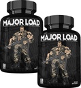 ONL Testosteron Dodatek pro muže - Hlavní zatížení Testosteron Booster s nadržený Kozí Tráva & Maca Root - Tongkat Ali Energetické pilulky pro Stamina & Síla - Test Booster 60 Kapsle (2pk)