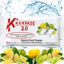 Krampade Draslík Magnesium dodatek Electrolytes Powder - 50 mg Mag + 2000 mg K, > 2X více než kokosová voda 124; Kramp Relief 124; Hydratační pakety