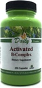 Daily Manufacturing Activated B- Complex (Activated Forms of Multi B Vitamins) 250 Capules