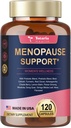 Menopauza Doplňky pro ženy, Multibenefit & Complete Black Cohosh, Dong Quai Root a více bylinných směsí, w / Mocný Probiotic & Prebiotic