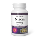 Přirozené faktory č. Flush Niacin 500 mg, 90 tablet
