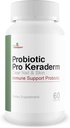 Probiotický Pro Kerazerm - Probiotická imunitní podpora - Cílený nehtový & kožní vzorec na podporu zdravé nehty & nohy - Pomoc Hygiena nohy z vnitřku - Nápověda opravit & Stimulovat čistý růst nehtů