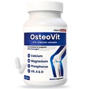 OsteoVit 5- in-1 vápník 120 tablet Multivitamin: vápník, hořčík, fosfor, vitamin D3 & A - síla kostí a pružnost *, Non- GMO gluten zdarma 124; doplněk vápníku pro ženy a muže s vitamínem D