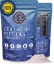EAT Well PREMIUM FOODS Kolagen Peptides Powder Protein 45 Doručování, 16oz, Kolagen pro kůži, kosti a společné podpory, Typ I & III Tráva Fed Kolagen doplňky pro ženy a muže, Keto, aminokyseliny