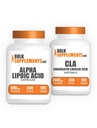 BulkSupplements Alpha Acid Capsules 240ct + CLA 2000mg Softgels 300ct Bundle