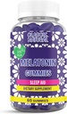 Oladol přírodní spánkový komplex 86mg Extra Strength Melatonin, L- Theanin, Passiflora, 5-HTP, Ghana Seed Extracts CU124; Podpora spánku podporuje relaxaci a pád spánku rychleji - 60 Gummies, Grape Flavor