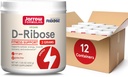 Jarrow Dispas D- Ribose Powder - 200g - Dietní dodatek podporuje svalové zotavení, energie a vytrvalost - 100% čisté - Vegan - Non- GMO - Cca. 90 Služeb, balení 12