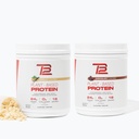 TB12 Plant Based Protein Powder - Vanilla & Chocolate Multi- Pack, 24 g Sustainable Sourced Pea Protein, Vegan, 1g Net Carb, Non- GMO, Dairy- Free, Sugar- Free (60 Služeb)