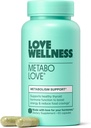 Láska Wellness Metabolove 124; Metabolismus Booster pro ženy dodatek 124; Bojové chutě a zvýšení energie dodatek 124; Cortisol & štítné žlázy Podpora žen 124; Stimulant Free, Vegan & gluten-Free 124; 60 Počet