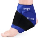 NEWGO Ankle Ice Pack Wrap for Spreed Relief, Ice Pack for Ankle Istories Reuse, Cold Therapy for Ankles Owelling, Post Surgery Recovery - Blue