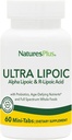 Natures Plus Ultra Lipoic - 60 Bi- Layered Mini-Tabs - Podporuje zdarma Radikální defense s probiotika, výživné látky a celých potravin koncentráty - gluten zdarma - 30 Služeb