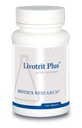 Biotika Výzkum Livotrit Plus Čištění jater a Detox Supplement přírodní non GMO Bylinné míchání s Mléko Thistle 180 Tablety