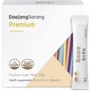 Daeyang Sarang (Premium, 30 Sticks) - Psylium Husk dietní Fiber dodatek pro stravitelné zdraví a zácpa pomoc. Plant- based Natural Ingredients, Gentle Formule 4,960mg.