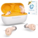 Hearing-Aids - Premium Dobíjecí Hearing-Aid for Elder / Senior sluch Loss with Superior Noise Storno, Neviditelné sluchové pomůcky s nabíjecím pouzdrem, Dlouhé trvání až 150 hodin