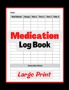Medikace Log Book: Jednoduchý Logbook Chcete-li zaznamenat léky, vitamíny, a / nebo doplňky Daily. Log více dávek a vedlejší účinky. 8.5x11 Pill Tracker pro seniory a všechny věkové kategorie nebo sestry a pečovatelky.