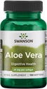 Swanson Aloe Vera 25 miligramů 100 Sgels