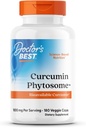 Lékaři Nejlepší Curcumin Phytosome, Biologický Curcumin, Non- GMO, Gluten Free, Soy Free, Vegan, 1000mg, 180 Veggie Caps