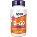 Nyní Potraviny doplňky, Vitamin B-50 mg, Energie Production *, Nervový systém Zdraví *, 100 Tablety