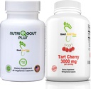Gout and You NutriGout Plus Acid Support a Tart Cherry Extract 3000 mg Bundle