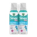 VICKS Sinex Baby Saline Nasal Spray, Drogy zdarma Gentle Nasal Mist, Nepřetržitě čistí každý den ucpané malé nosy, klid & Hydrates, bezpečné pro každodenní použití, Gentle pro všechny věky, 5 OZ x 2