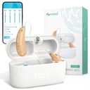 Formind Dobíjecí naslouchací pomůcky pro seniory - Advanced receiver- in- Canal (RIC) Design, 16-Channel Digital Sound, Noise-Cancelling, 2-Hodina Rychlý náboj za 60- hodinový použití, Superior Sound Quality