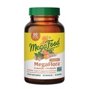 MegaFood MegaFlora Probiotika + Prebiotika Kurkuma Doplněk - Prebiotika a Probiotika pro ženy a muže, Digestivní zdraví, 50 miliard CFU, 14 Ústí - 90 Kapsle (45 Služební)
