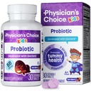 Probiotika lékařů pro děti - 7 diverzních drážek, organická prebiotika, vitaminy a minerální látky - Klinicky studovaný L. Rhamnosus GG - Imunitní a stravitelná podpora - Bez cukru nebo umělých barviv