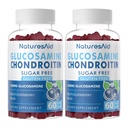 Glucosamine Chondroitin Gummies s MSM & Elderberry Extra Strength - Společná podpora, Antioxidační Imunitní Supplement pro dospělé, muže a ženy. (2 Pack)